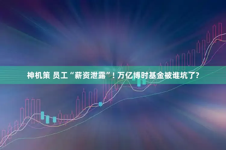 神机策 员工“薪资泄露”! 万亿博时基金被谁坑了?