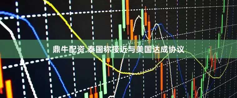 鼎牛配资 泰国称接近与美国达成协议