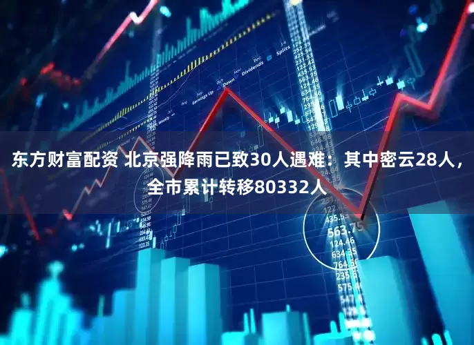 东方财富配资 北京强降雨已致30人遇难：其中密云28人，全市累计转移80332人